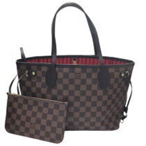 Louis Vuitton Neverfull Damier Leather Tote Bag